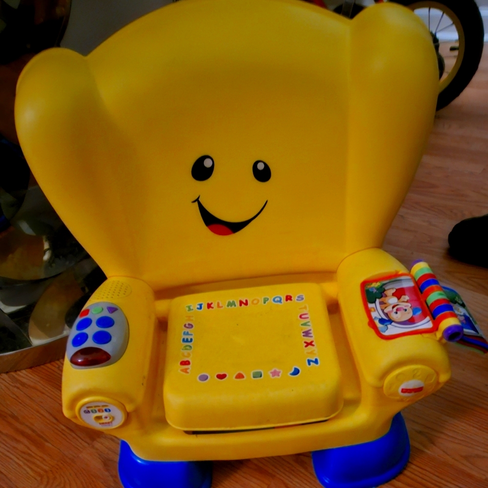 Yellow Kids Interactive Chair